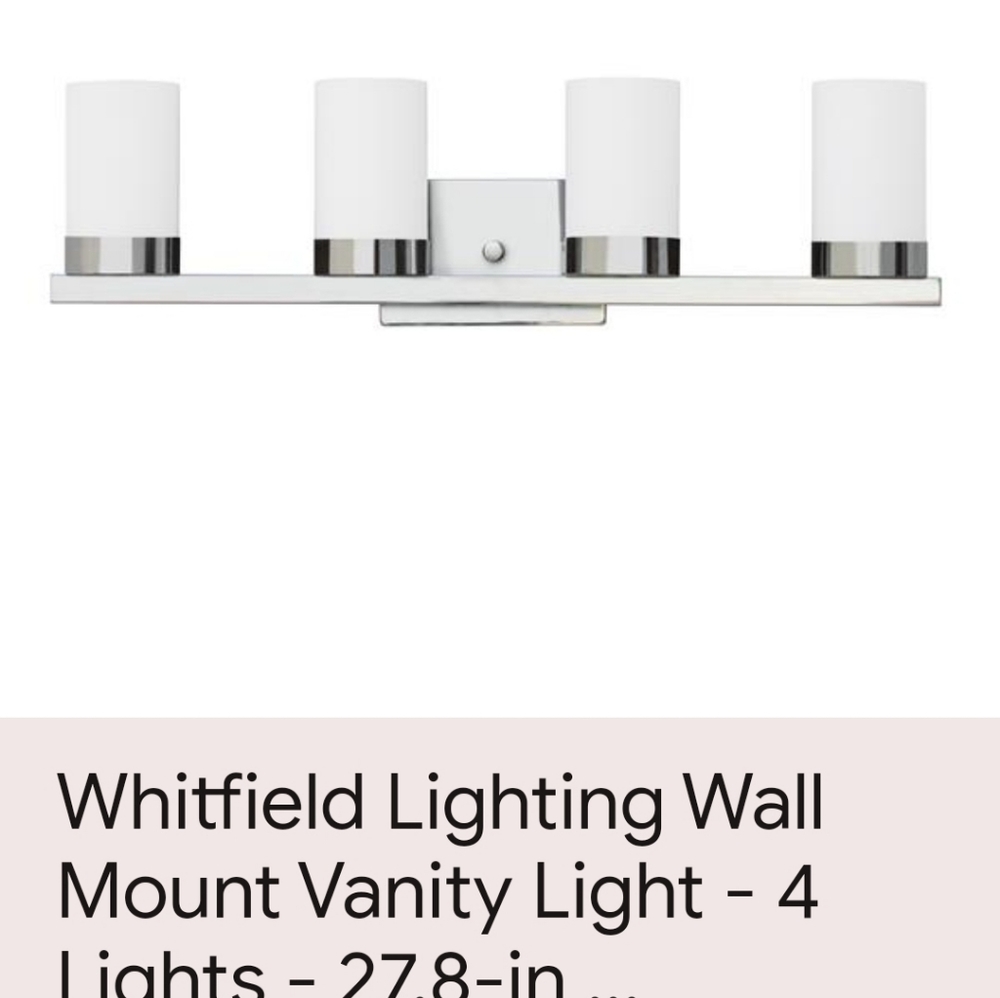 Vanity light fixture